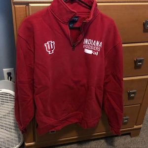 Jansport Indiana University 1/4 zip Hoodie